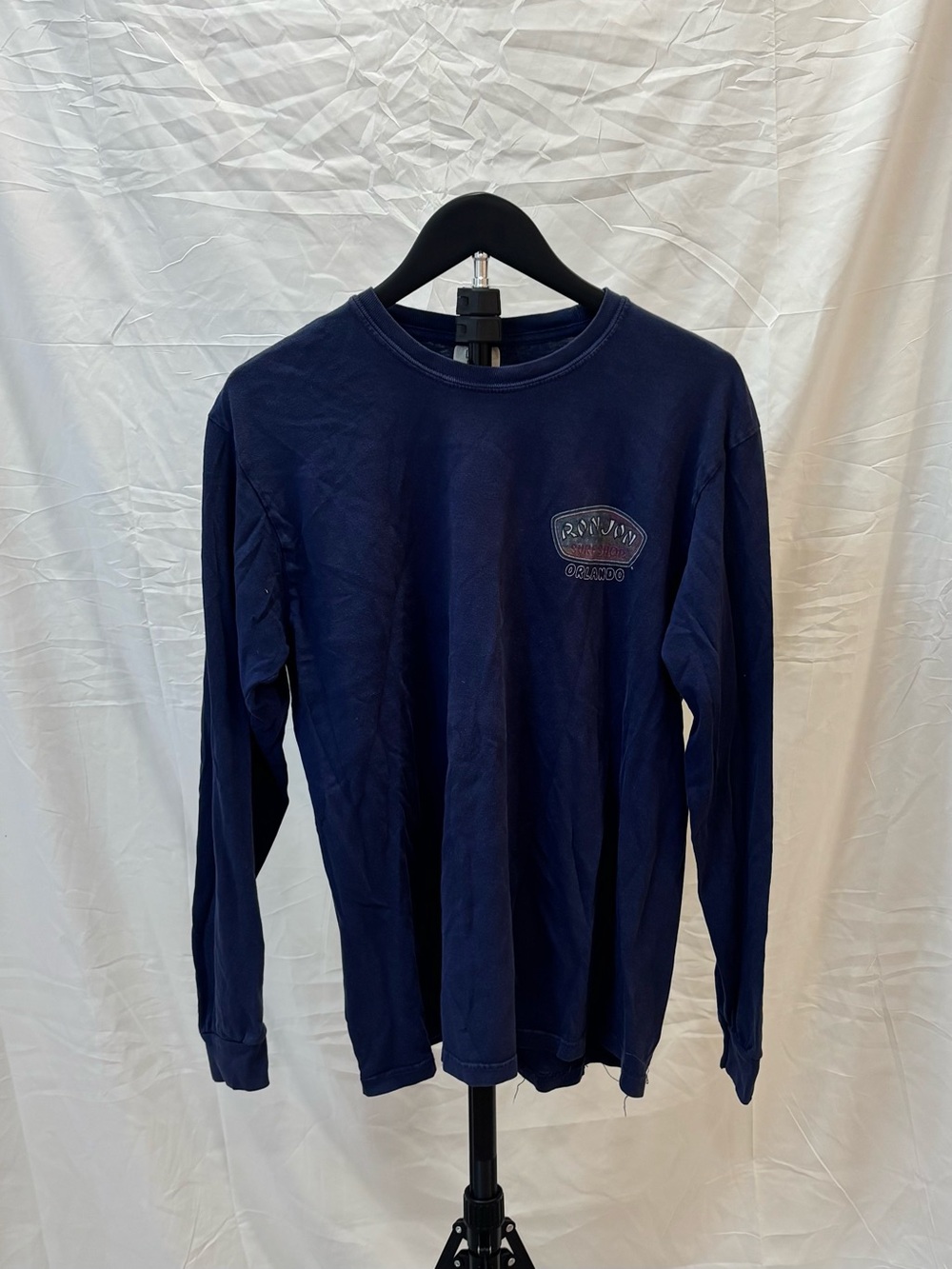 Ron Jon Surf Shop Orlando Navy Long Sleeve Tee – Medium